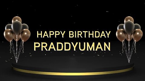 Wish you a very Happy Birthday Praddyuman
