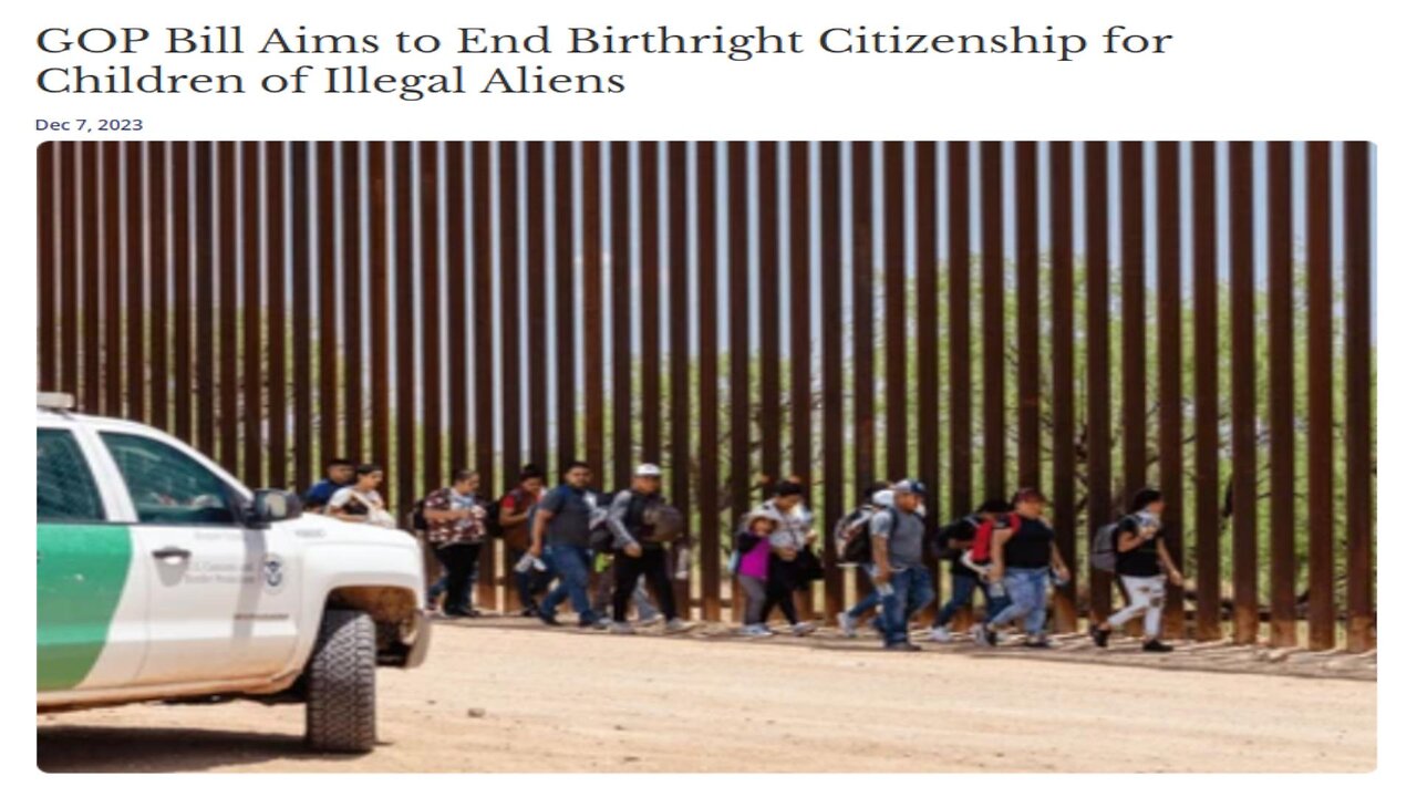 Is The GOP Ending Birthright Citizenship