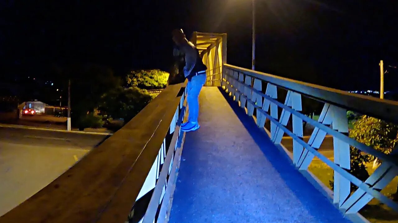 TIOZINHO QUER SE JOGAR DO PONTILHÃO, FIZEMOS DE TUDO...