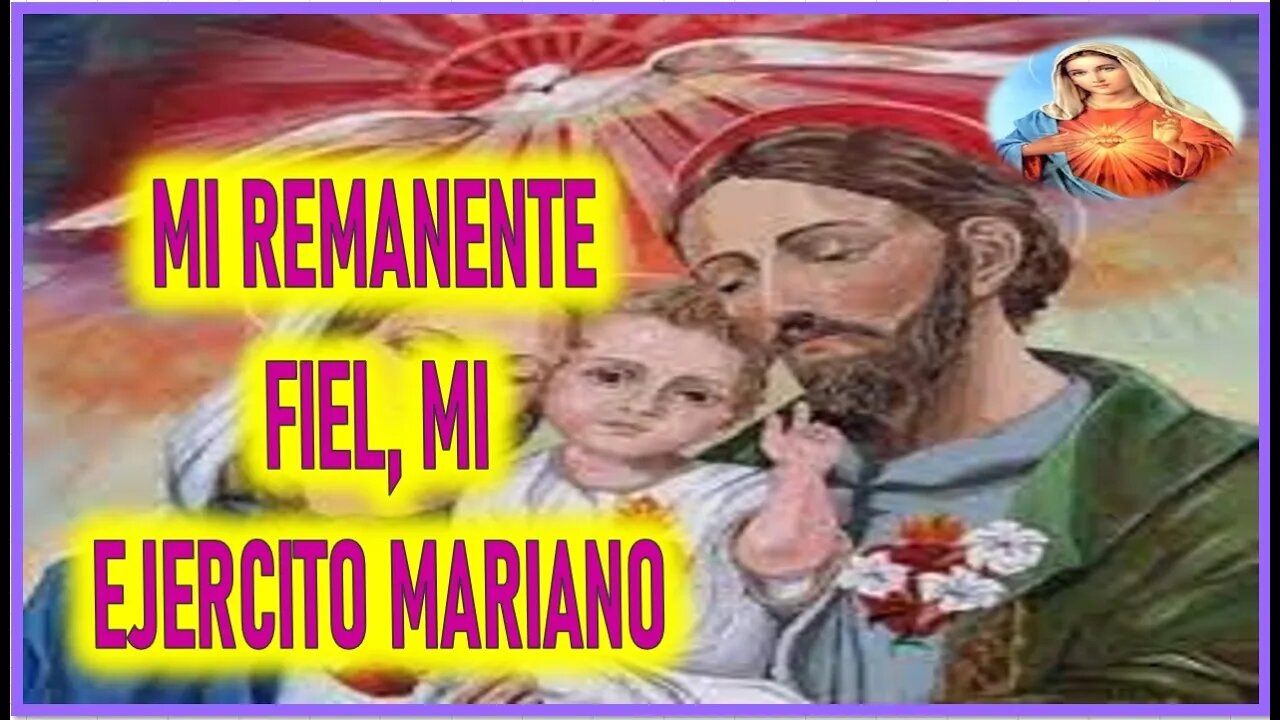 MENSAJE DE MARIA SANTISIMA A PADRE STEFANO GOBBI - MI REMANENE FIEL, MI EJERCITO MARIANO