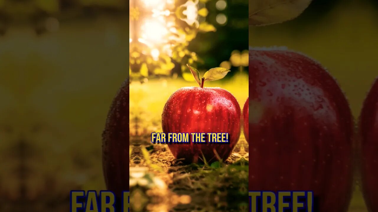 Idiom Stories: The Apple Doesn't Fall Far from the Tree 🍎🌳 #shorts #idiomstories