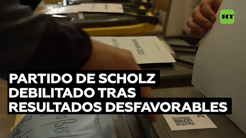 El partido de Olaf Scholz sufre un "fiasco" histórico en elecciones regionales