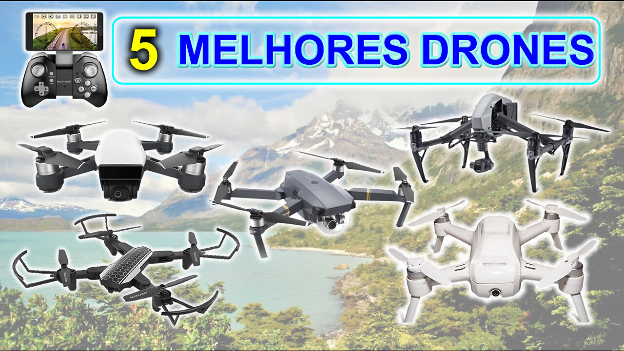 5 Melhores Drones Para Inciantes e Profissionais