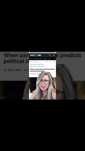 Predicting out politics based on our parenting? To what end?