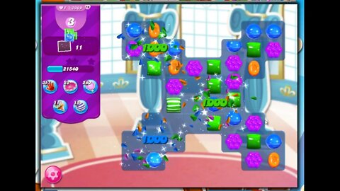 Candy Crush Level 2989 Talkthrough, 12 Moves 0 Boosters