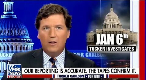 Tucker Rips Schumer, McConnell Calling for Censorship Of J6 Video