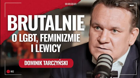 Brutalnie o LGBT, feminizmie i lewicy. Dominik Tarczyński w podkaście Żurnalisty