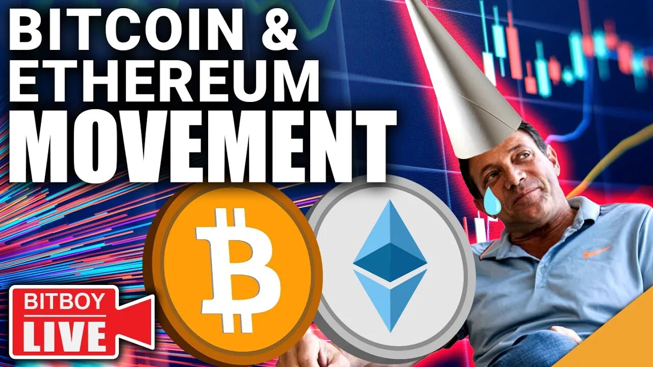 Hefty BITCOIN & ETHEREUM MOVEMENT!! (Wolf of Wall Street Admits He was WRONG About Crypto)