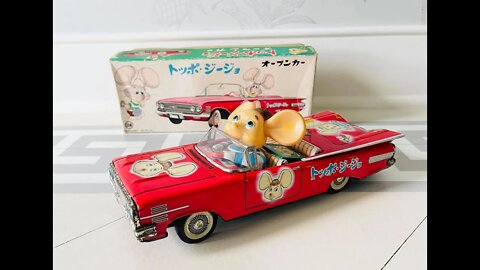 Topo Gigio The Suave Italian Mouse Cruises in a Convertible