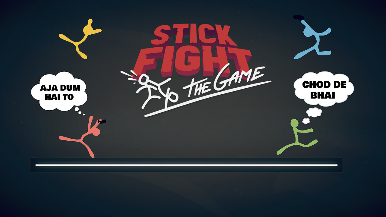 BHAI TU BCHEGA NHI || STICK FIGHT THE GAME || GAMEPLAY || HINDI ||