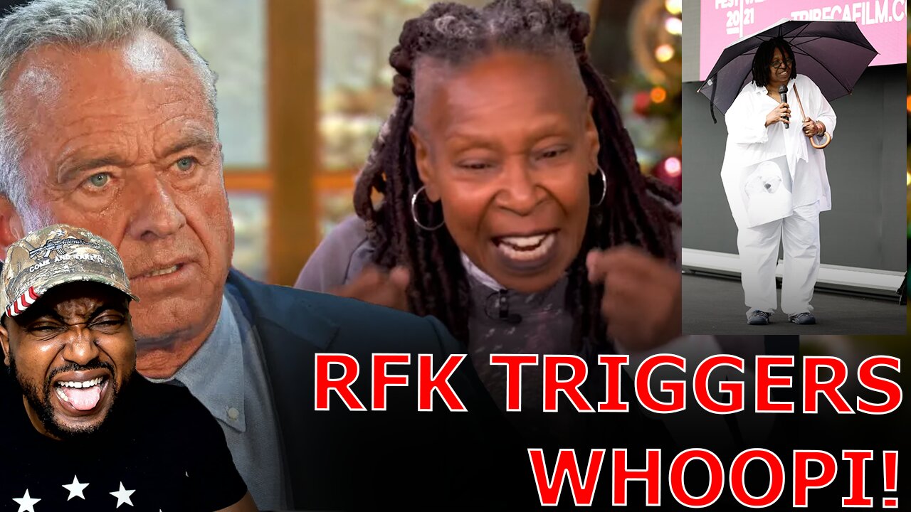 TRIGGERED Whoopi Goldberg THROWS A FIT Over RFK Jr 'Fat Shaming' Her For Taking Weight Loss Drugs!