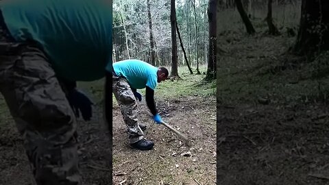 woodland wildcamping leave no trace. GoPro.