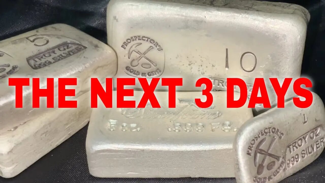 The Next 3 Days Are Crucial For Silver?