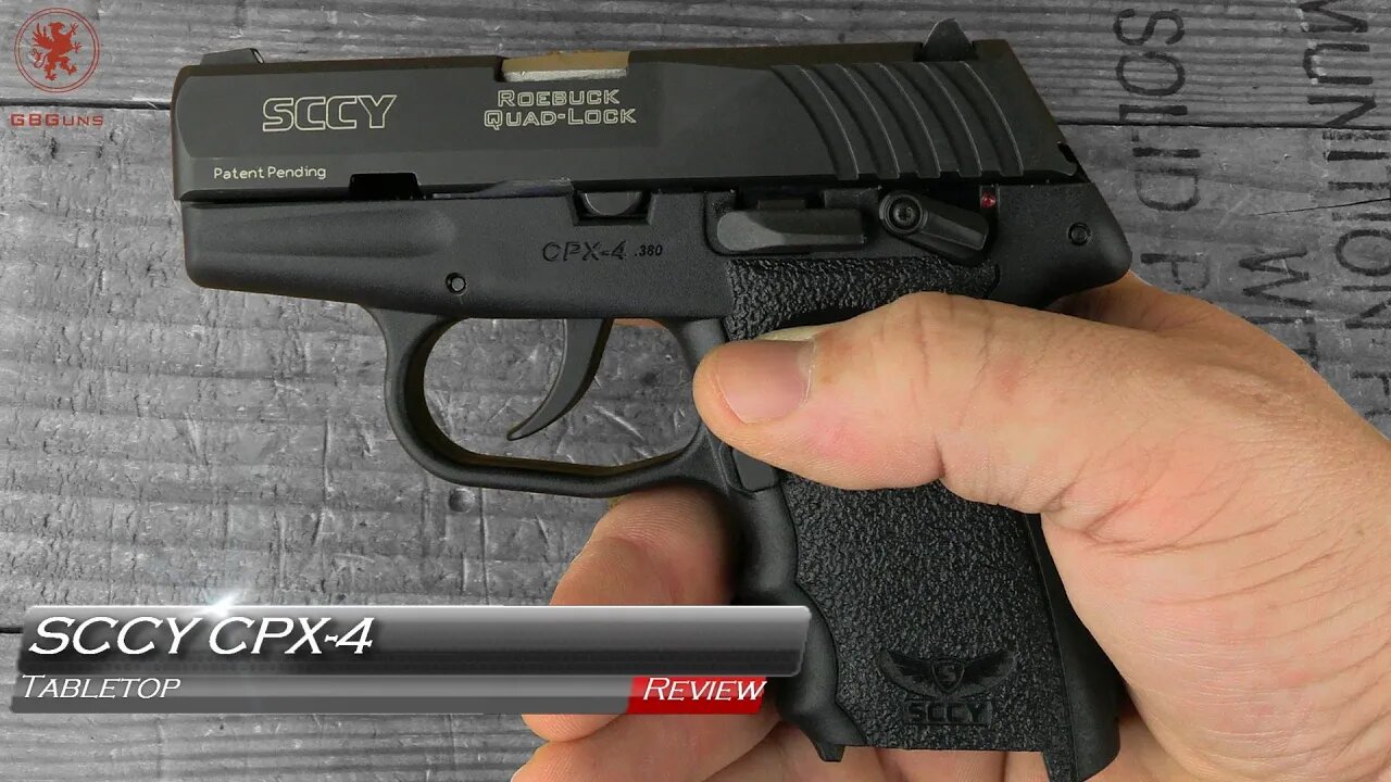SCCY CPX 4 Tabletop Review and Field Strip