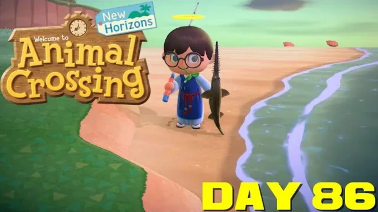 Animal Crossing: New Horizons Day 86 - Nintendo Switch Gameplay 😎Benjamillion