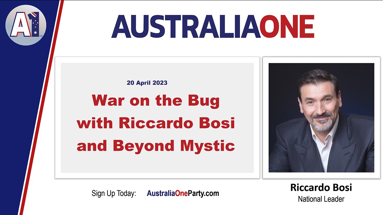 AustraliaOne Party - War on the Bug with Riccardo Bosi and Beyond Mystic