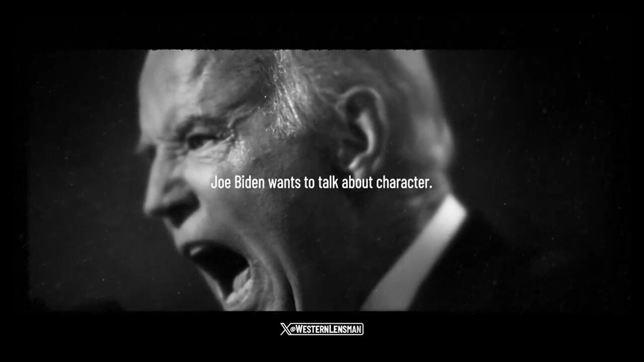 “Joe Biden wants to talk about character—So let’s talk about it…”