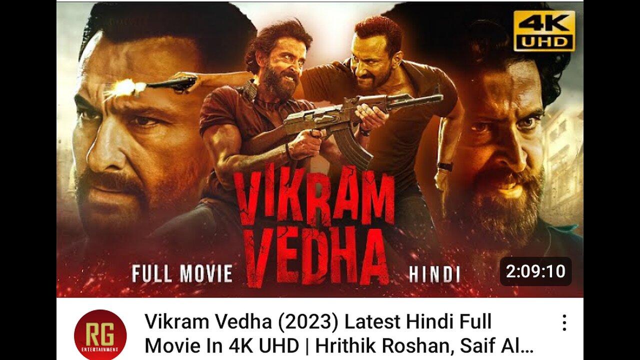 VIKRAM VEDHA 2023 Full movie