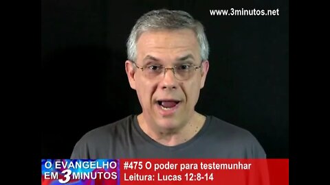 #475 O poder para testemunhar - MÁRIO PERSONA