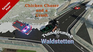 Chicken Chaser and a Crash