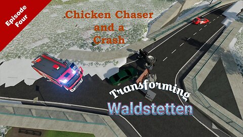 Chicken Chaser and a Crash
