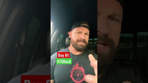Day 61 of the #75hard challenge - preworkout thoughts | shorts {GUNNER MILLER}