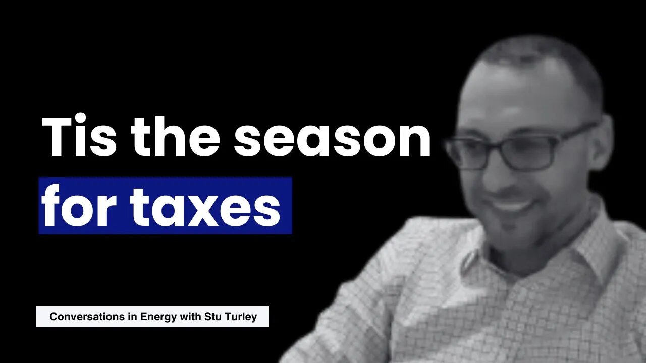 Tis the season for Taxes. Unabashed discussion on upcoming deadlines