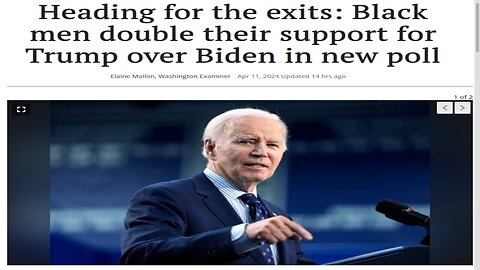 Black Men Across America Doubling Support for Trump