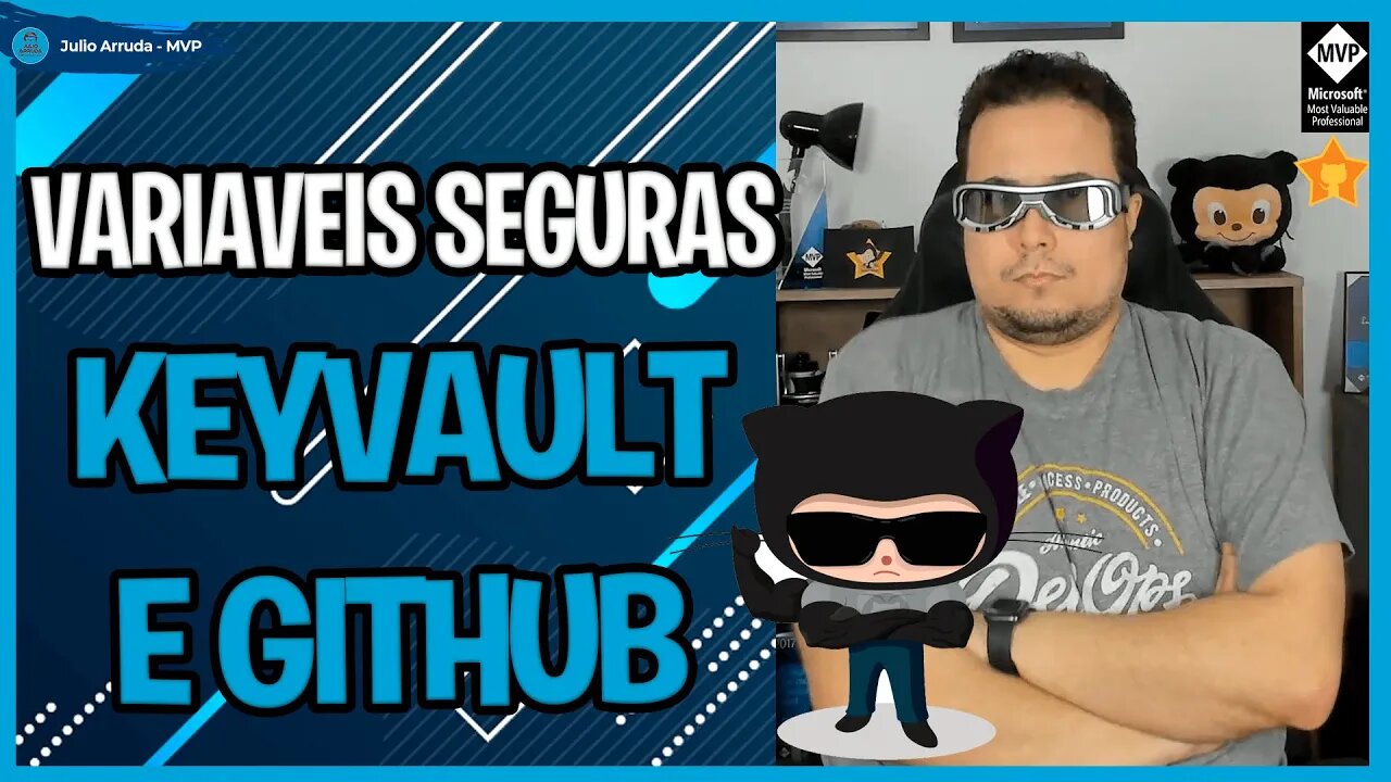 Utilizando o Azure Key Vault para armazenar segredos e GitHub Actions