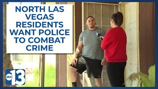 North Las Vegas residents want more police intervention for high crime areas