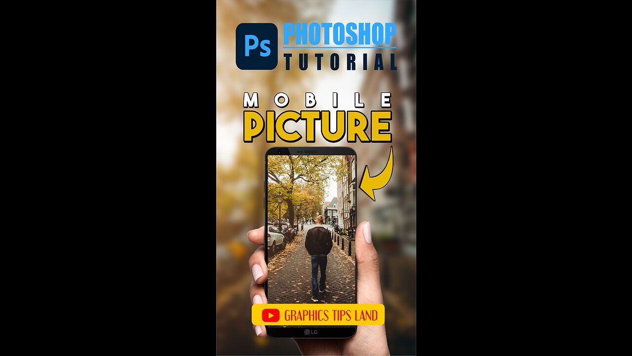 Mobile photo effect photoshop shorts tutorial hindi #graphicstipsland #photoshoptutorial