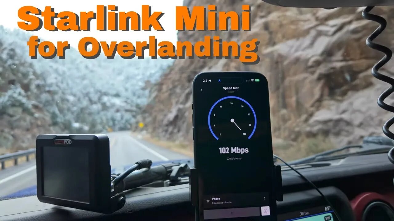 Starlink Mini Setup for Overlanding in my Jeep Wrangler