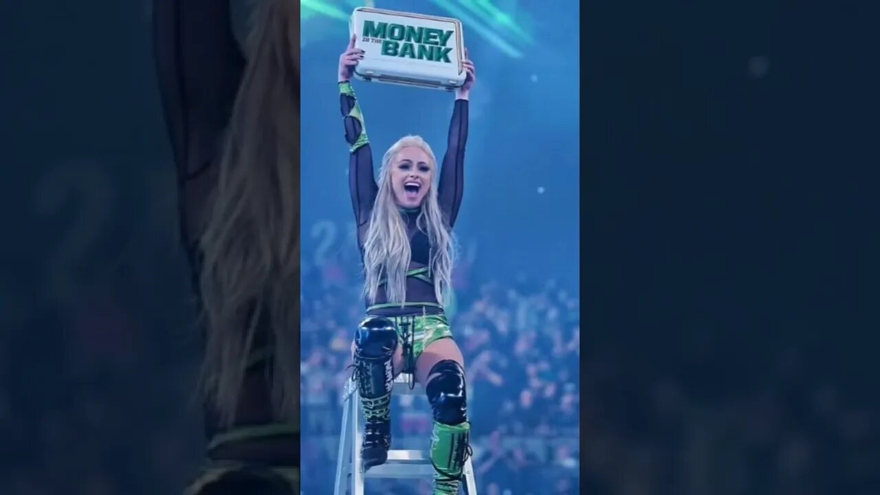 WWE WOMEN MITB 2022 WIN LIV MORGAN #WWEMITB #livmorgan