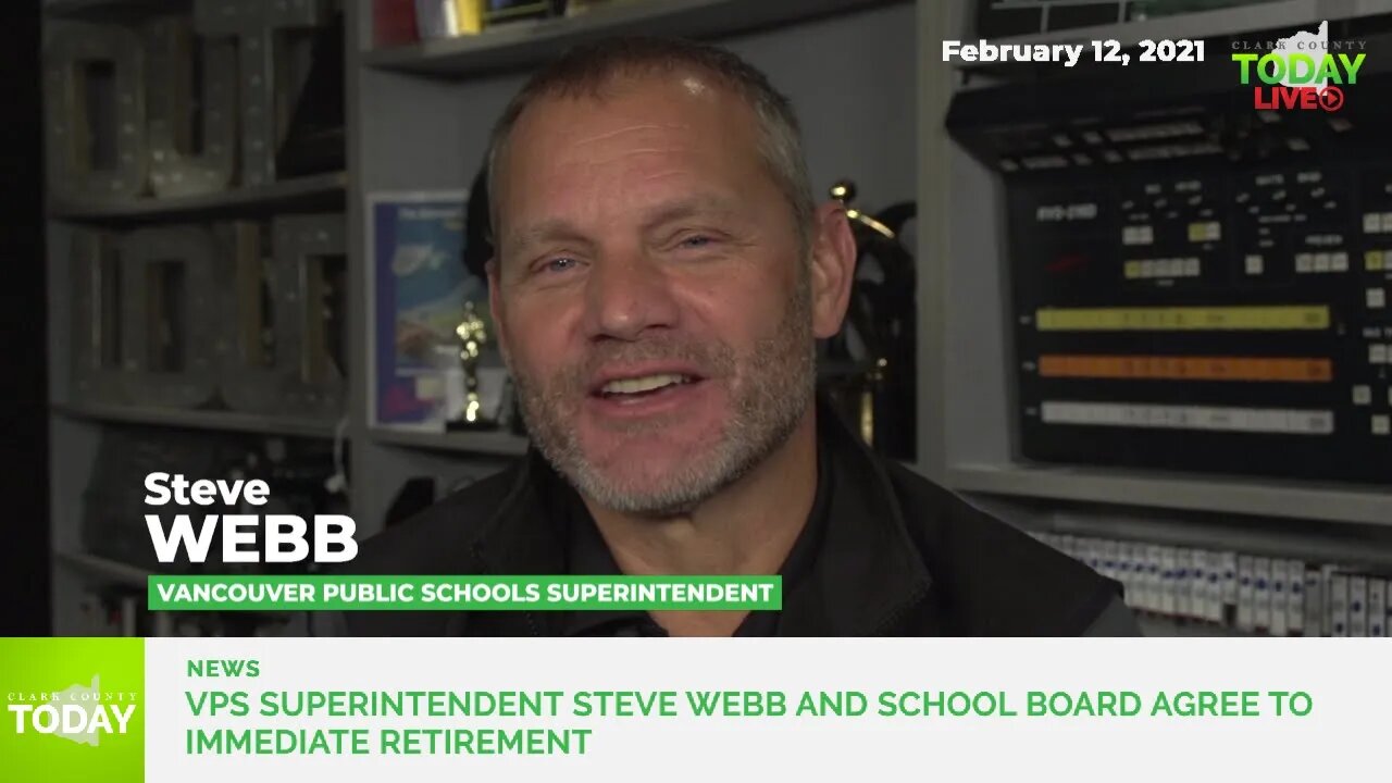 VPS Superintendent Steve Webb and school board agree to immediate retirement