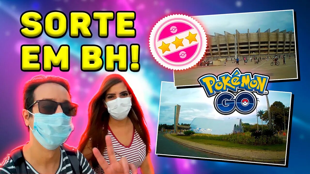 PASSEIO INCRÍVEL EM BELO HORIZONTE! SHINY, 100% E TROCA SORTUDA! POKÉMON GO