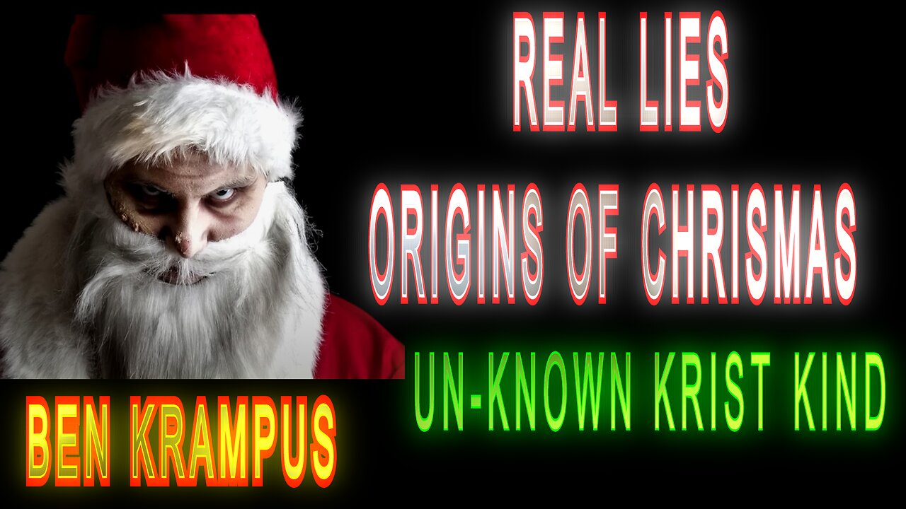 Kolonialisme Pagan Origins of Christmas Jezus Dutch English Suriname Video