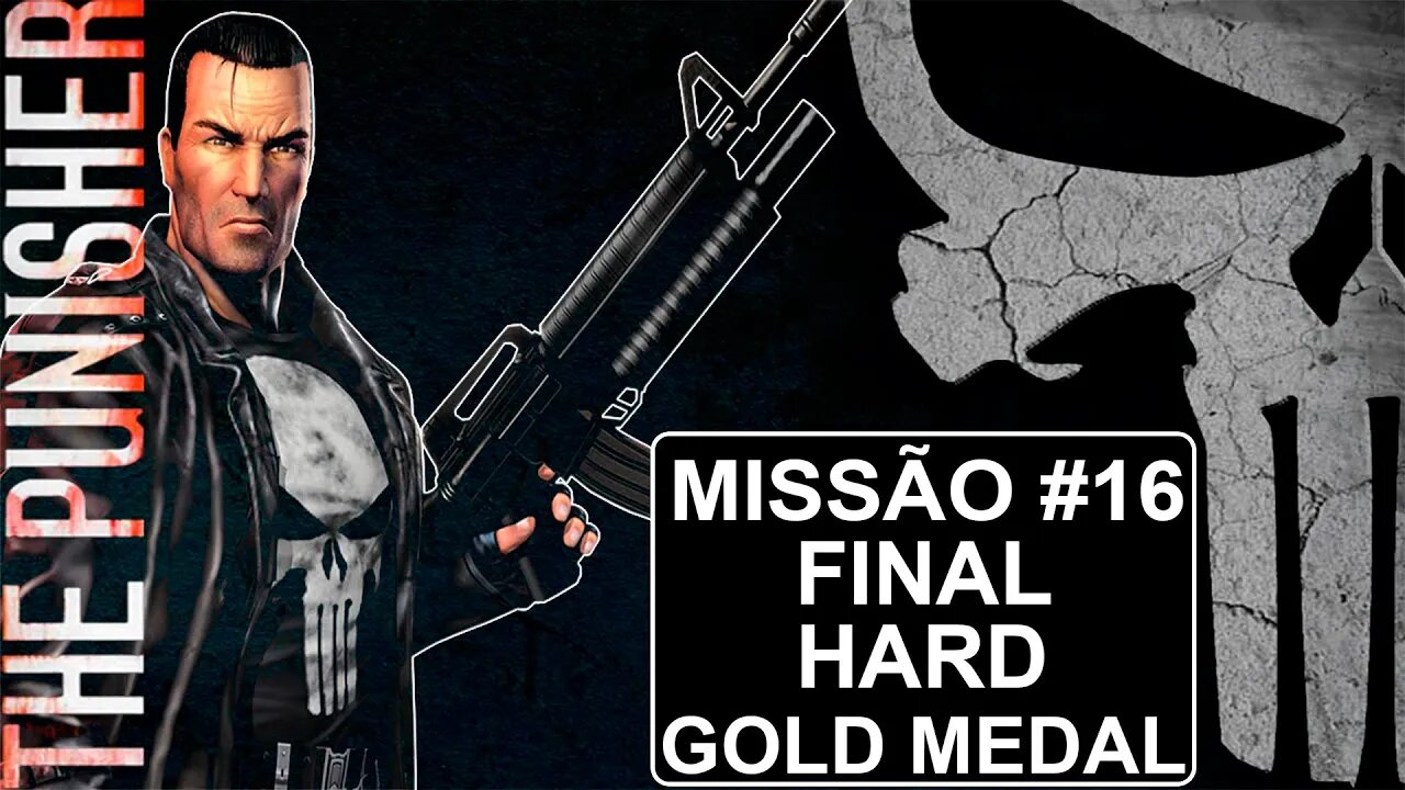 [PS2] - The Punisher - [Missão 16 - Final] - Ryker's Island- Dificuldade HARD - Gold Medal - 1440p