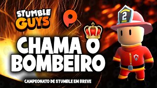 Stumble Guys - Chama o bombeiro