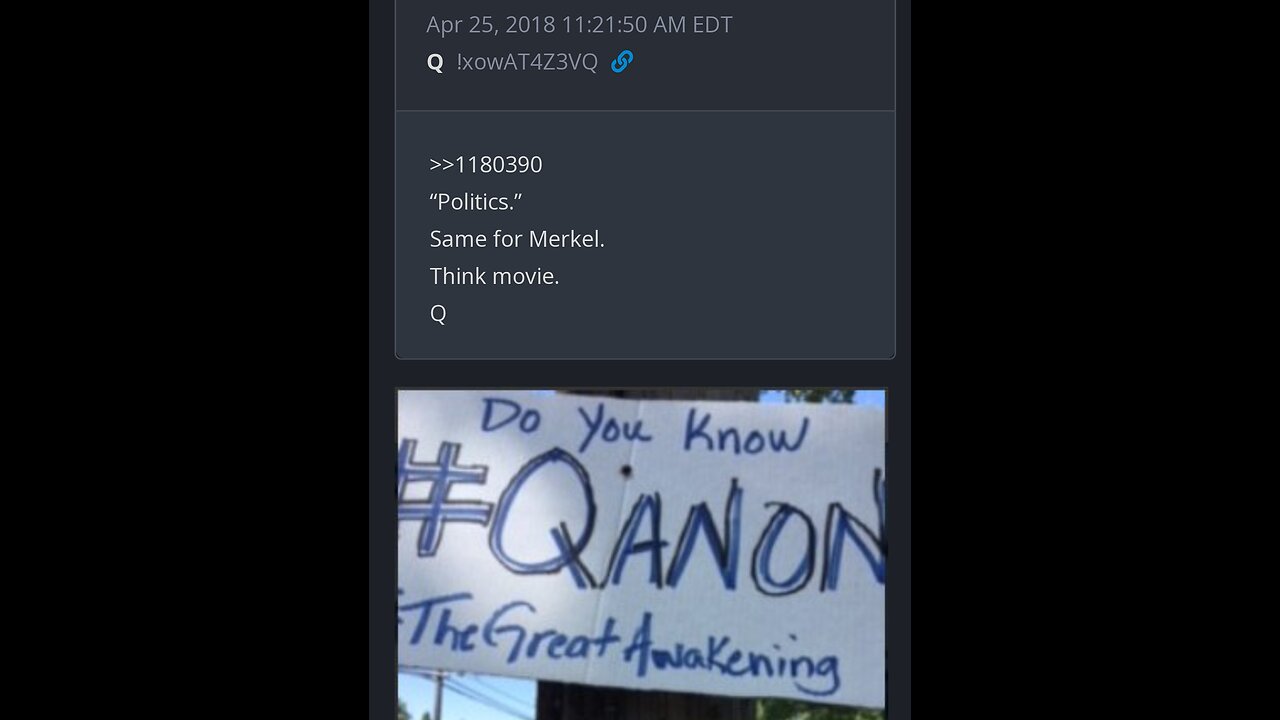 Did They Forget About #QAnon??