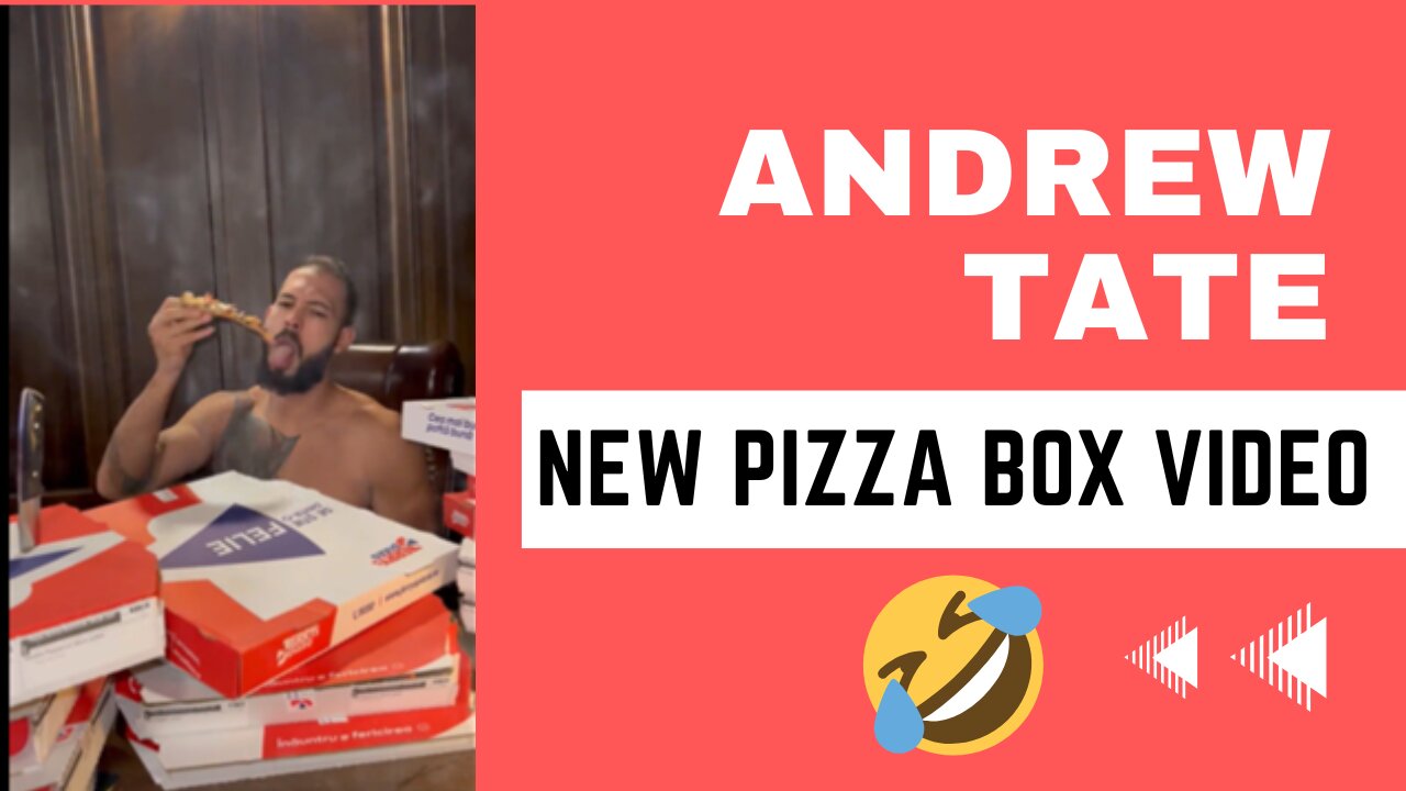 Andrew Tate NEW PIZZA BOX VIDEO MUST WATCH!!