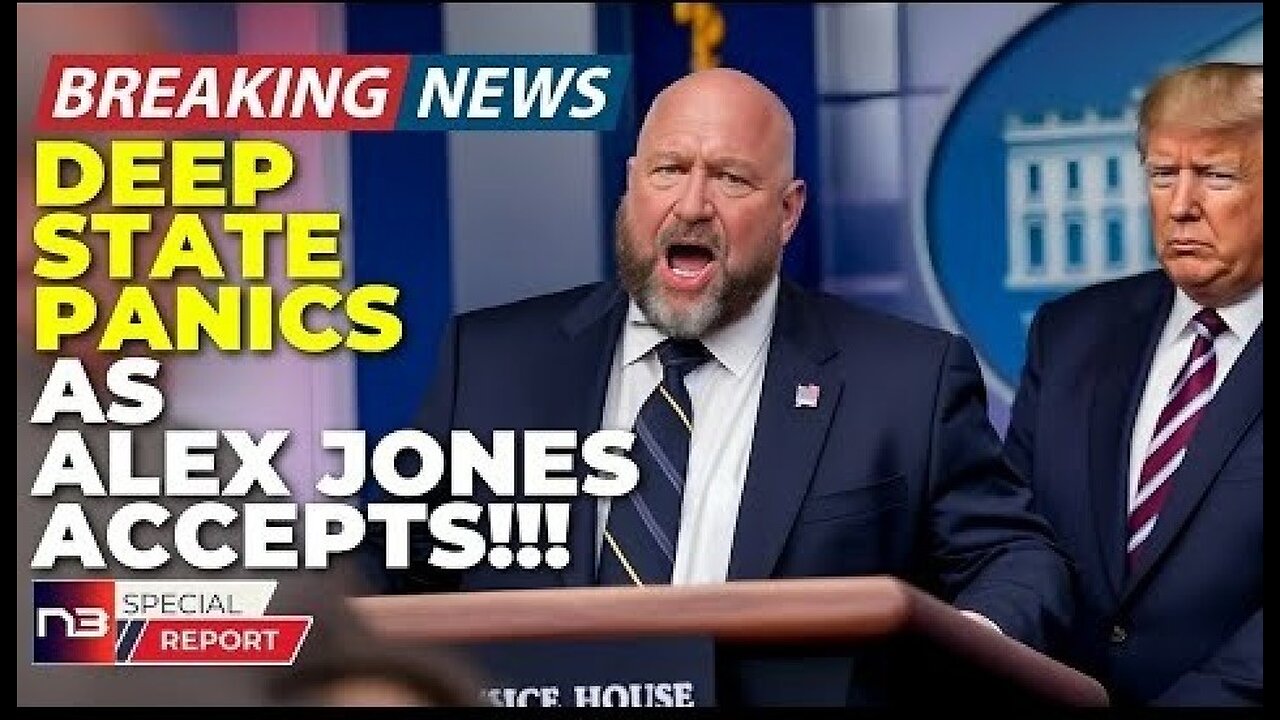 Alex Jones hired as President Trump's White House Press Secretary