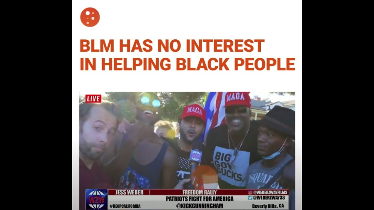 BLM Has No Interest in Helping Black People