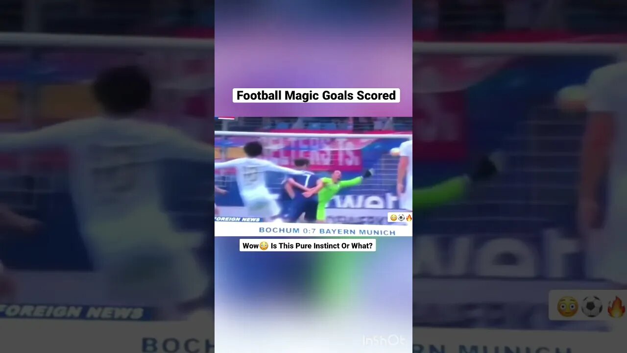 Football Magic Goals Scored #shorts #football #goals #lionelmessi #psg