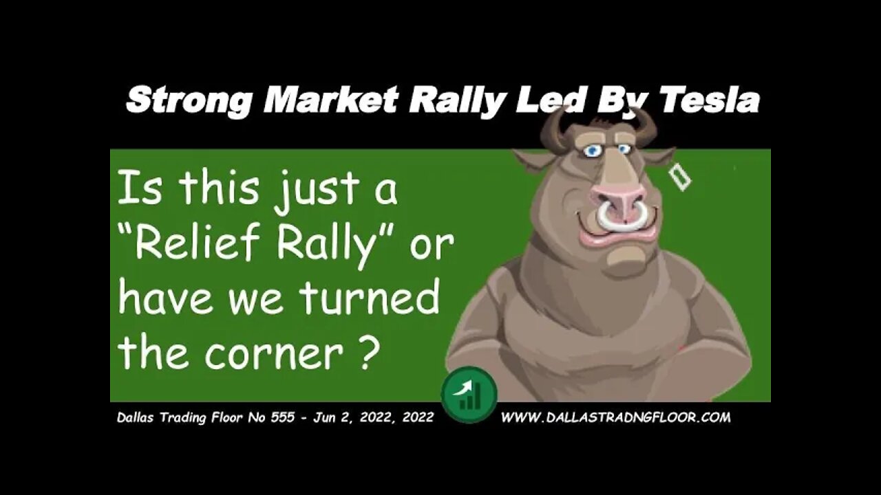 Is this just a “Relief Rally” or have we turned the corner ?