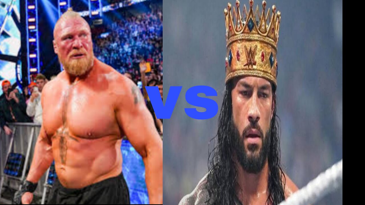 King👑 of wwe ROMANREIGNS vs the beast boy Brock Lesnar ⚔️🔥