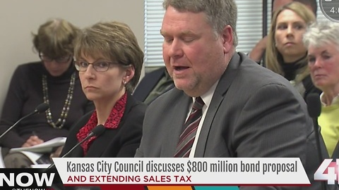 Kansas City Council discusses $800 million bond proposal