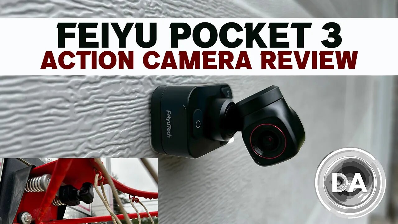 Feiyu Pocket 3 Wireless Action Camera | Mount it Anywhere!