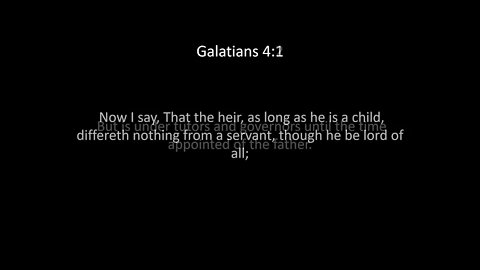 Galatians Chapter 4