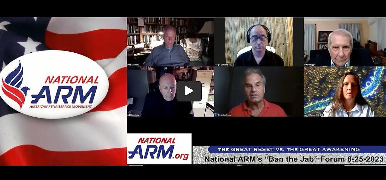 National Arm's 'Ban the Jab' Forum