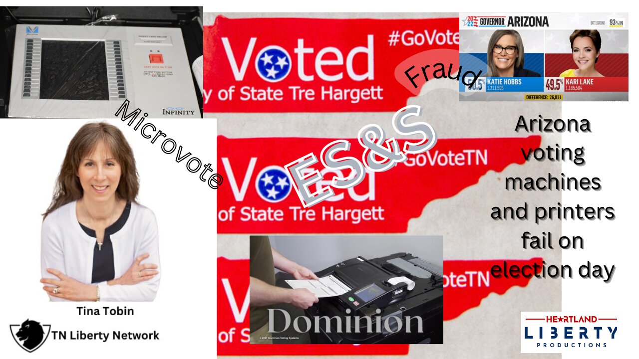 Election Integrity| Tennessee - Voting Machines - ES&S, Dominion, Microvote, Unisys - Voter Rolls